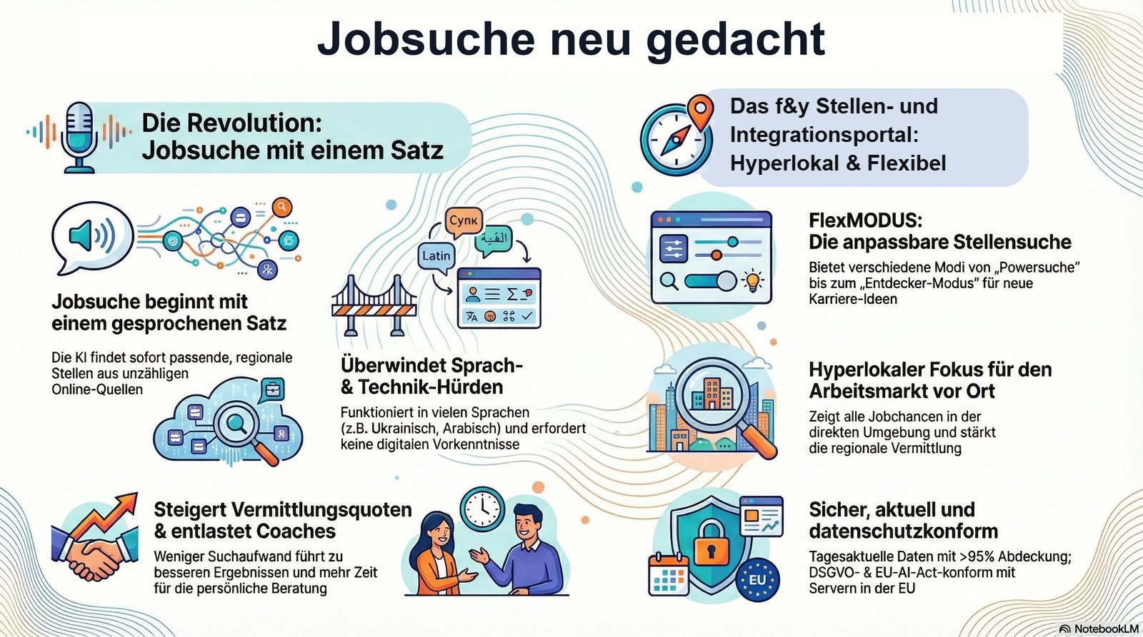 Jobsuche neu gedacht: ein Bestand für die ganze Region